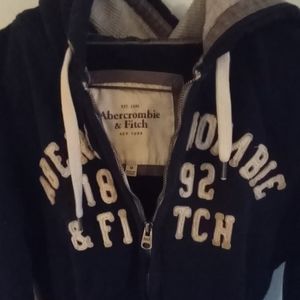 Dark blue hoodie